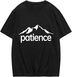 MakeMeChic Men's Letter Graphic Tees Casual Basic Crew Neck Short Sleeve Summer Tops T Shirt Small Black