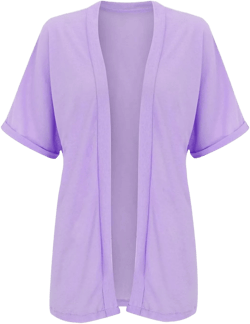 influencers clothing under $10 Summer Cardigans for Women Lightweight Open Front Short Sleeve Side Split Cover Ups Comfy Loose Beach Thin Outwear Tops womens tops limited Purple X-Large at Amazon Women’s Clothing store