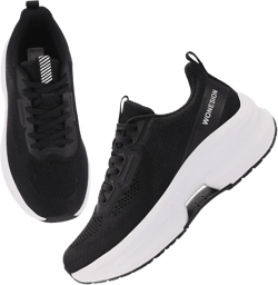 WONESION Women's Non Slip Walking Running Shoes Lightweight Athletic Tennis Sport Fashion Sneakers for Gym Work Nursing