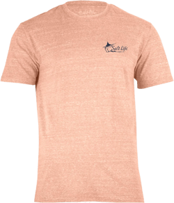 Salt Life Men's Marlin Sun Coast Short Sleeve Tee XX-Large Desert Clay