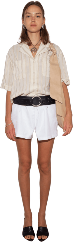 Silk Oversized Shirt