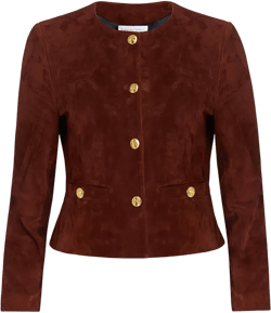 Susanna Chow New York Tessa Suede Jacket