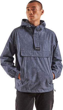 CAMO BLUE CANVAS SMOCK JACKET