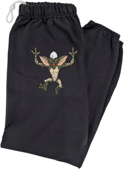Pop Culture Spot Print Unisex Jogger Sweatpants for Men and Women Collection X-Large Gremlins Stripe