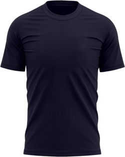 RTRDE Men's Casual Tee Shirts Short Sleeve Summer Crewneck Basic Soild Color Tee Top Shirts, M-5XL XX-Large Navy