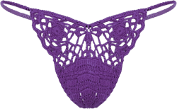 Men's Crochet Thong Bikini Swimwear Handmade Swimsuit Knitting Shorts Sissy Underwear