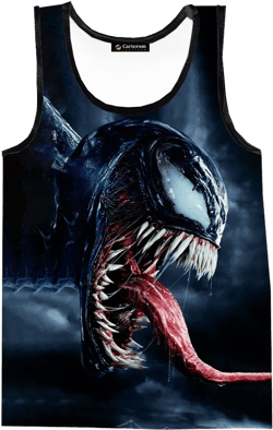 Fashion Venom 3D Printed Tank Tops