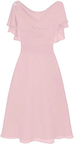 Women's V Neck Elegant Party Dress Sleeveless Wedding Guest Dresses Summer Bridesmaid Cocktail Flowy Sundress, 3X-Large, A-06-pink