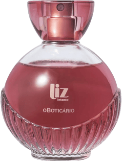 O Boticário Liz Intense Eau de Toilette Fragrance for Women, Amber Woody Intense Perfume, 3.4 Ounce