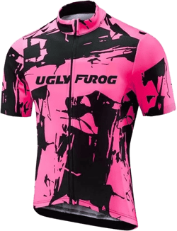 Cycling Jersey Fashion Men Summer Tops with Pockets + 3D Gel bib Shorts Bicycle Set A12 Medium