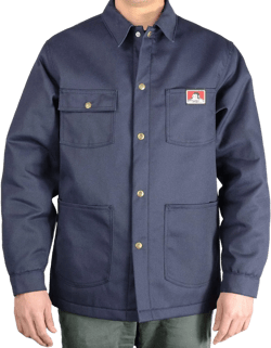 Ben Davis Original Jacket, Snap Front Navy 2 XLarge Navy