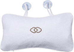 YUET Anti-Slip Non-Slip Bathtub Pillow Home Spa Bath Inflatable Cushion Head Neck Back Shoulders Rest Relax Suction Cup Bathroom Support for Hot Tub Luxurious Headrest