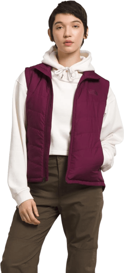 THE NORTH FACE Women's Tamburello Insulated Vest TNF Black 2 X-Large Boysenberry