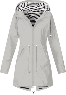 cllios Rain Jacket Women Plus Size Hooded Raincoat Water Resistant Waterproof Jacket Lightweight Outdoor Windbreaker Jacket : Sports & Outdoors