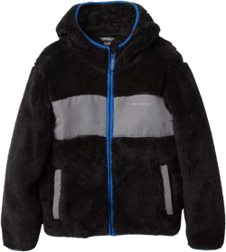 Eddie Bauer Kids Youth High Pile Hooded Jacket (as1, alpha, x_s, XS 5/6)