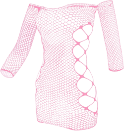 LEMON GIRL Women Fishnet Lingeri BadyDolls Chemise Stocking Tights Mini Dress Size US2-14