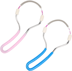 Facial Hair Remover Women Manual Hair Removal Spring 2 Pcs Portable Facial Epilator Hair Removal Tool for Upper Lip Chin Cheeks, Wholesale Business