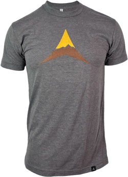 Great Divide T-Shirt ~ Heather Grey