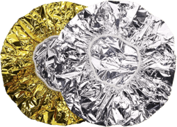Tupalizy 4PCS Deep Conditioning Heat Cap Aluminum Foil Shower Cap for Women Natural Hair Dying Lifting Color Hot Oil Treatments Processing Caps for Nourishing Hair Salon Spa Home Use, Gold and Silver