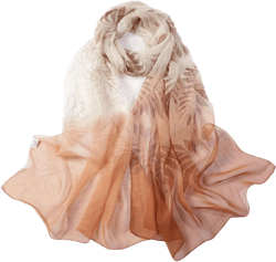 Fashion Summer Women Floral Print Scarf Women Beach Silk Scarf Shawls Female Foulard Long Wraps Sunscreen Hijab at Amazon Women’s Clothing store