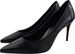 Christian Louboutin Women's Sporty Kate 85mm Black Women's Nappa Leather Heeled Pumps