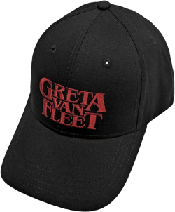 Greta Van Fleet Baseball Cap: Red Logo
