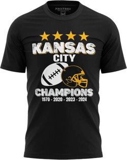 Kansas City Champions 2024 Mens T Shirt, Kansas Shirts for Men, Football Game Day Winners Top