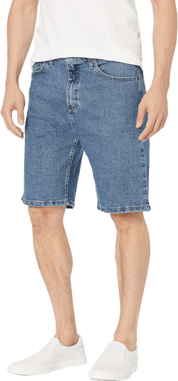 Wrangler Authentics Men's Comfort Flex Waistband Shorts Light Stonewash 34