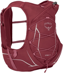 Osprey Dyna 1.5L Women's Running Hydration Vest with Hydraulics Reservoir Small Kakio Pink