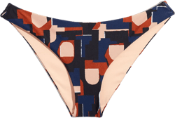 Madewell Second Wave Classic Cheeky Bikini Bottom in Color Collage