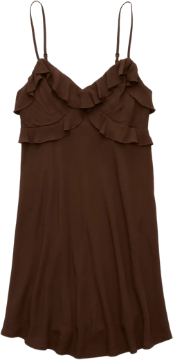 AE Ruffle Mini Slip Dress