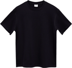 Basic 100% cotton relaxed-fit t-shirt