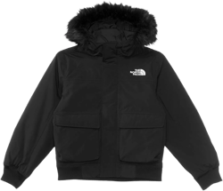 THE NORTH FACE Kids' McMurdo Hooded Jacket | Waterproof, Waterfowl Down Insulation, Relaxed Fit X-Small Tnf Black