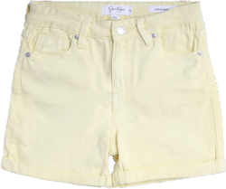 Jessica Simpson Girls' Shorts - 5 Pocket Stretch Denim Jean Shorts - Distressed Denim Acid Washed (7-16)