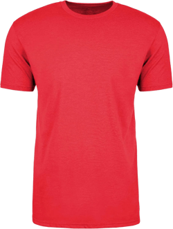 Next Level Apparel Men's Premium Fitted CVC T-Shirt (6210), Red, X-Small