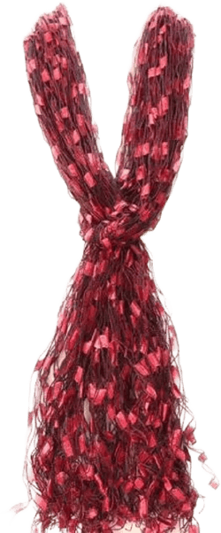Scarf Yarn Ribbon Necklace Ladder Red Christmas Valentine Day