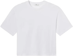 Marr Tee in White Out