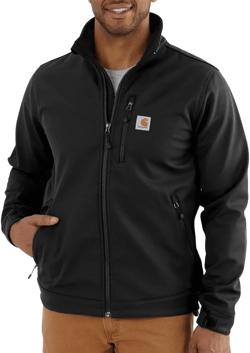 Carhartt mens Rain Defender Relaxed Fit Heavyweight Softshell Jacket at Amazon Men’s Clothing store