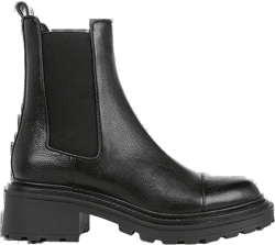Delilah Leather Bootie