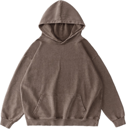 Men’s Oversized Hoodies Pullover Vintage Acid Wash Hoodie Sweatshirt With Pocket Streetwear Sweatshirts