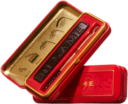 Besame Black Cake Mascara, Liquid Eyeliner & Brow Definer With Spoolie & Brush | Natural-Looking Lashes, Length & Volume | Water-Activated, No Harsh Chemicals, Vegan & Good for Sensitive Eyes