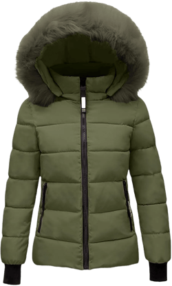 Women's Fall Fashion Winter Trench Coats Quilted Outerwear Winter Jacket Parka Winter Classic Outwear Coats Ag-b 3X-Large