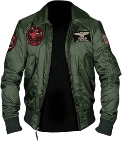 Tom Cruise Bomber Jacket | Tom Cruise Flight Jacket | Tom Cruise Top Maverick Flight Bomber Jacket Tom Cruise - Parachute Green 5X-Large