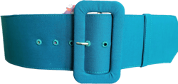 2.5 inch custom belt  with matching fabric covered buckle in many colors, handmade belt, custom made belt, custom fabric or color