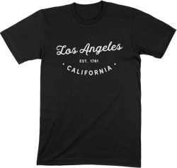 Vintage Classic Retro Los Angeles California Novelty T-shirt