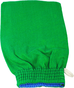 Original Moroccan Spa Bath Scrub Glove Long Lasting fabric Face Body extreme Exfoliaton bumpy skin remover