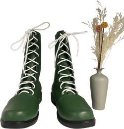 Made to order Custom Made Sailor Jupiter Shoes Boots Makoto Kino Cosplay Costume Shoes Boots Green Customized Size