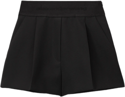 High Waisted Tailored Short In Wool Tailoring