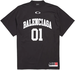 Men's Basketball Series - Oversized T-shirt in Black