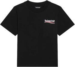 Kids - Political Campaign T-shirt in Black